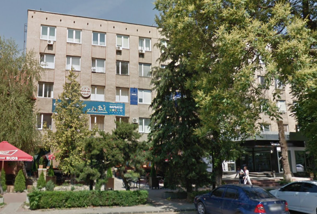 Будівля за адресою Минайська 16 в Ужгороді, в якій зареєстроване ТОВ ”Офіс Центр 2”