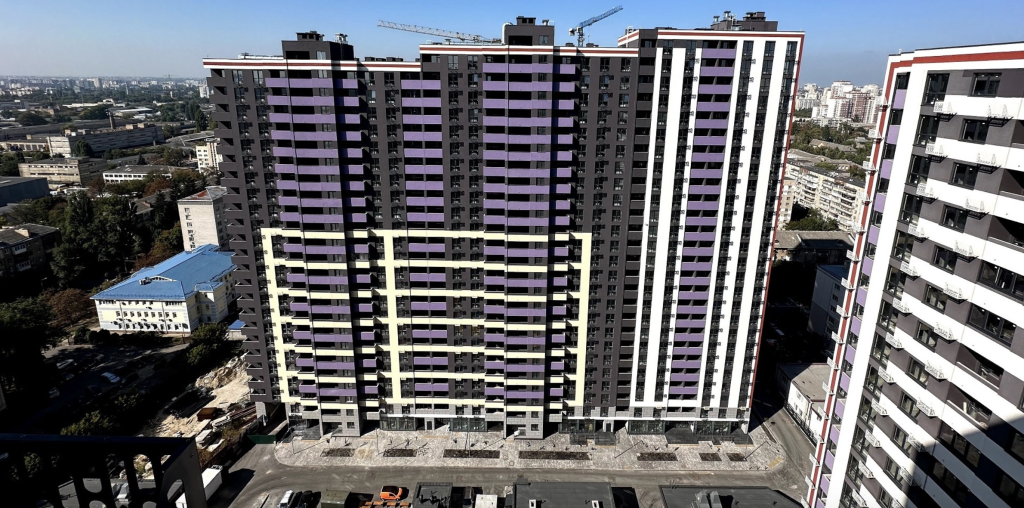 Новый многоэтажный дом Жилой комплекс комфорт-класса OK'LAND в Киеве