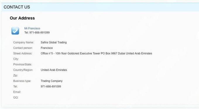 Safira Global Trading