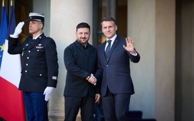 Зеленський розкрив перші подробиці зустрічі з Макроном