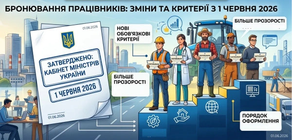 Бронювання 2026: зміни для бізнесу з 1 червня