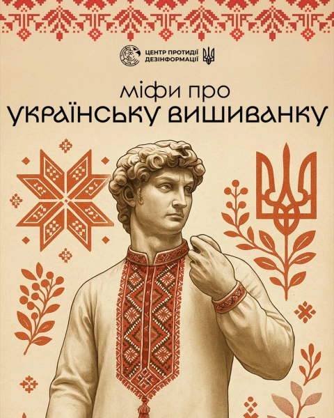 День вишиванки: ЦПД розвінчує радянські міфи про сорочку