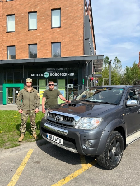 Фото автомобіля, підготовленого для ЗСУ