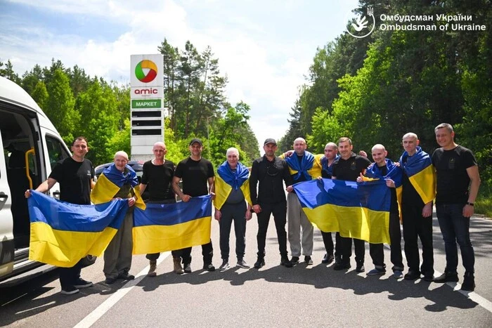 Україна повернула з російського полону сімох цивільних