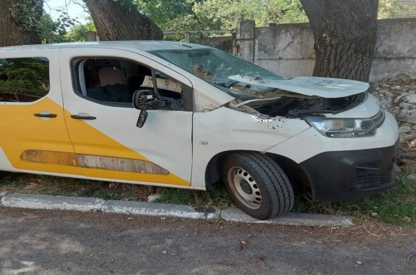 Удар по Укрпошті в Нікополі: поранено водія