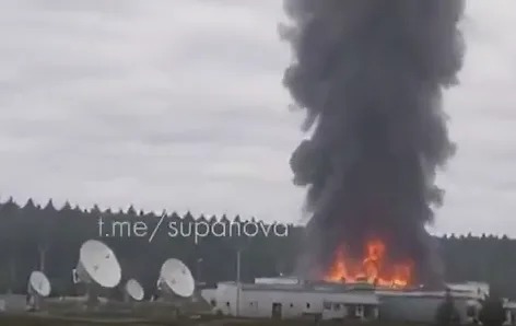 Удар по центру зв'язку РФ: влучання у ключовий елемент під Москвою 4 Удар по центру зв'язку РФ: влучання у ключовий елемент під Москвою 2
