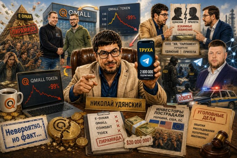 Николай Удянский, Qmall и покупка «Трухи»: история, которая похожа на МММ 4 Николай Удянский, Qmall и покупка «Трухи»: история, которая похожа на МММ 3