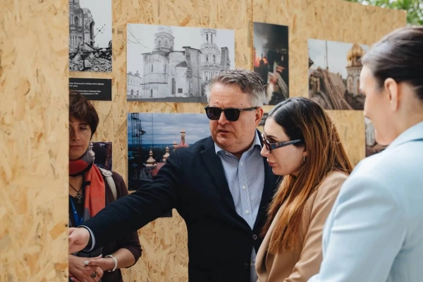 Лумер і Кислиця: подробиці візиту до пошкодженої Лаври