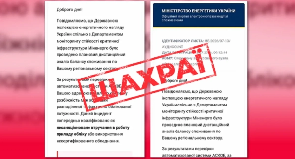 Фейк від Міненерго: киян лякають незаконними листами