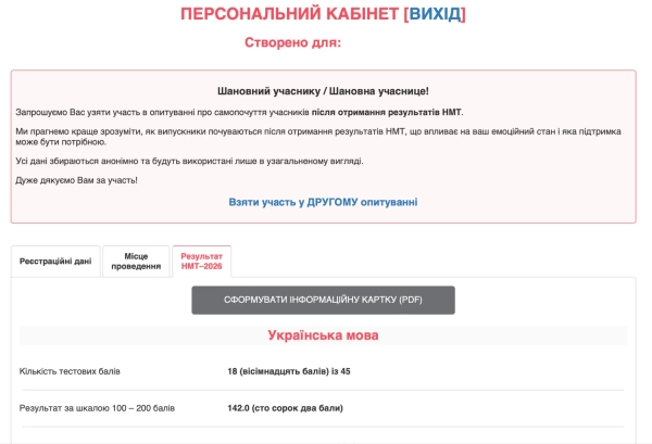 НМТ-2026: Завантажити результати сесій ЗНО онлайн 2
