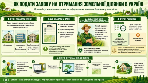 Як отримати землю від держави під час війни: деталі 11 Як отримати землю від держави під час війни: деталі 9