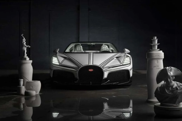 Bugatti W16 Mistral: ексклюзив з порцеляною