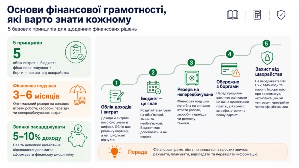 Фінансова грамотність: прості кроки для кожного 10 Фінансова грамотність: прості кроки для кожного 8