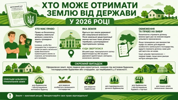 Земля від держави під час війни: як отримати – головне 7