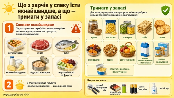 Як зберігати продукти в спеку без світла й води: поради 12 Як зберігати продукти в спеку без світла й води: поради 10