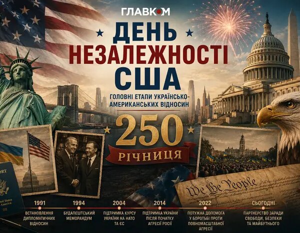 День Незалежності США: Україна та Америка: історія відносин