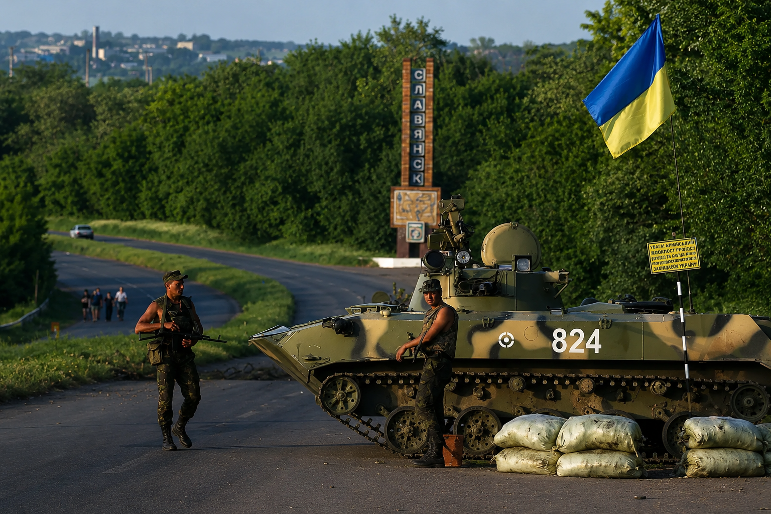 Звільнення Слов'янська та Краматорська