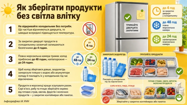 Як зберігати продукти в спеку без світла та води: поради 11 Як зберігати продукти в спеку без світла та води: поради 9