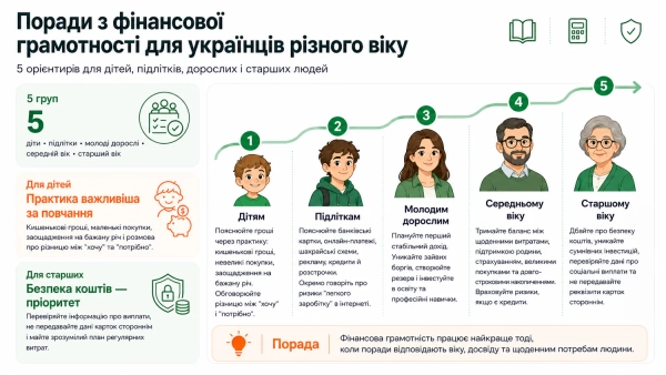 Фінансова грамотність: прості кроки для кожного 13 Фінансова грамотність: прості кроки для кожного 11
