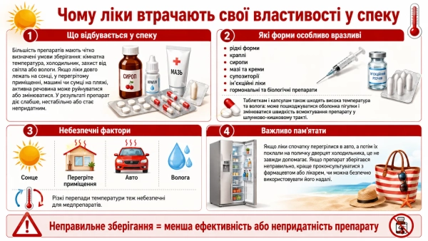 Зберігання ліків влітку: поради експертів 7 Зберігання ліків влітку: поради експертів 5