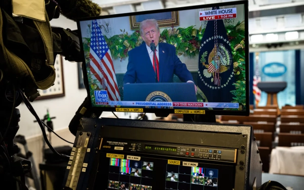 Трамп виступить зі зверненням до нації у четвер