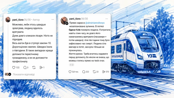 Спека в поїздах: Укрзалізниця пояснила проблему кондиціонерів 12 Зображення створено за допомогою ШІ