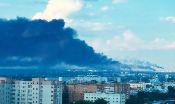 Пожежа на НПЗ у Сизрані: атака дронів спричинила загоряння 2