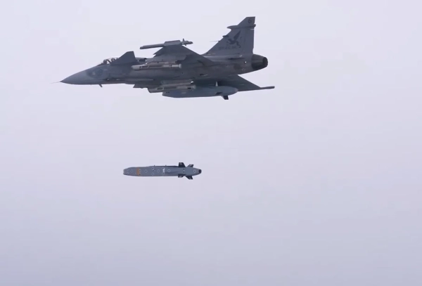 Швеція вперше випробувала Taurus з Gripen: деталі