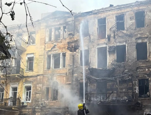 Одеса: РФ атакувала, 6 поранених, є руйнування
