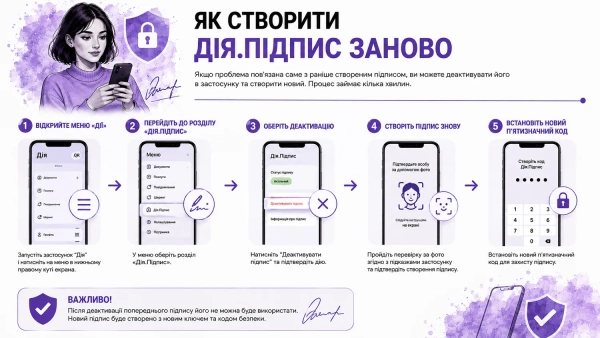 Дія.Підпис не працює: що робити та як відновити доступ 8
