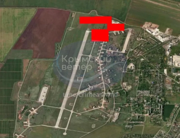 Пожежі на аеродромі "Гвардійське" в Криму: деталі події 4 Пожежі на аеродромі "Гвардійське" в Криму: деталі події 2