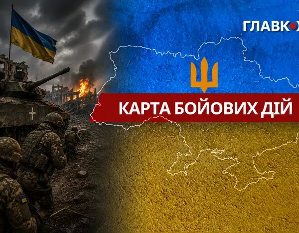 Карта бойових дій в Україні: 25.08.2026