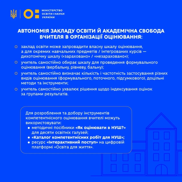 Базова школа: спрощено оцінювання, одна оцінка за семестр 12 Базова школа: спрощено оцінювання, одна оцінка за семестр 10