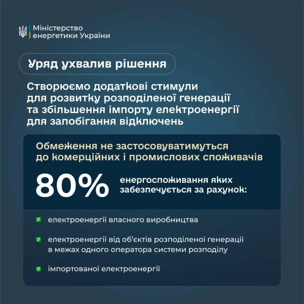 Кабмін пом'якшив обмеження світла для промисловців: кого звільнили 2