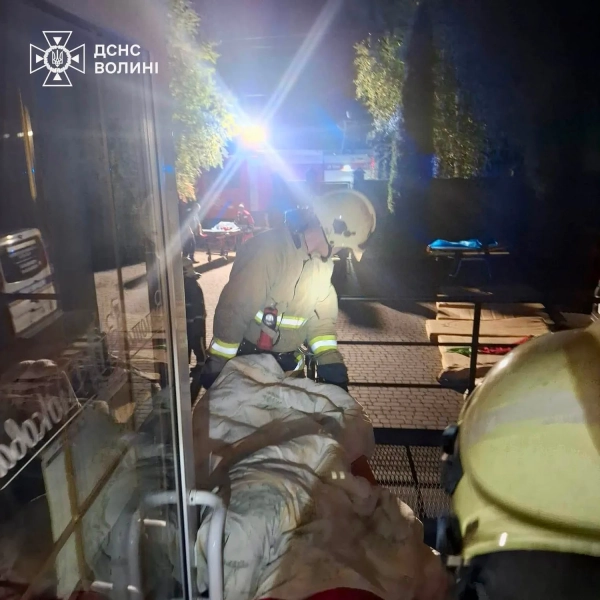 Пансіонат горів: 6 постраждалих під Луцьком 7