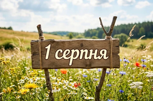 1 серпня: свята та значущі події в Україні та світі