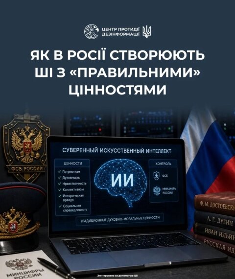 Головна 28 Росія створює “суверенний” ШІ: перевірка на “цінності”