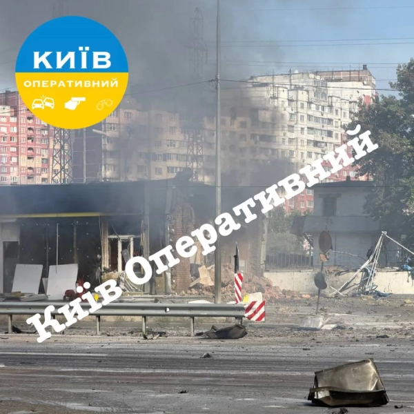 Удар по АЗС у Києві: наслідки в двох районах 8