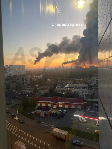 FP-1: Українські дрони атакували НПЗ у Москві
