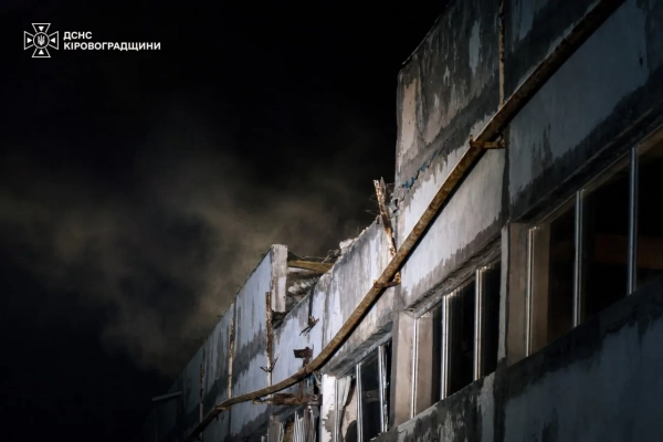 Ракетний удар по Одесі, Запоріжжю, Кропивницькому: жертви та постраждалі 6 Пожежа внаслідок атаки дронів у Кропивницькому