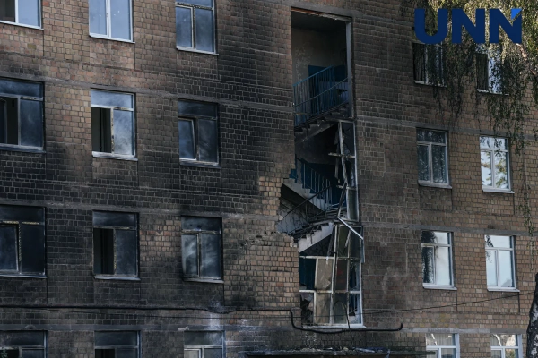 Школа після атаки “шахеда”: наслідки обстрілу Києва