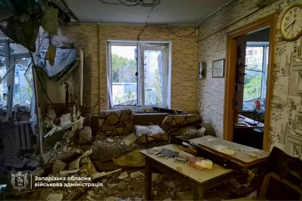 Запоріжжя під вогнем: 6 ударів, загиблий, поранена дитина, руйнування 20 Запоріжжя під вогнем: 6 ударів, загиблий, поранена дитина, руйнування 18