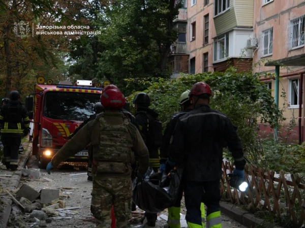 Запоріжжя: 5 загиблих, двоє дітей, після атаки РФ 5